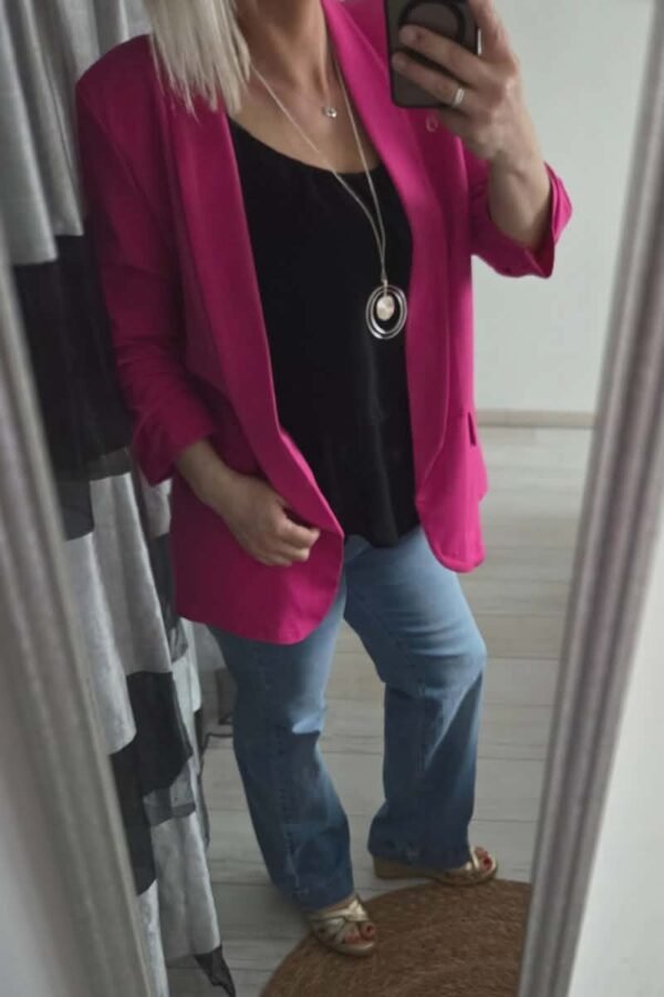 Blazer "tendance" fushia