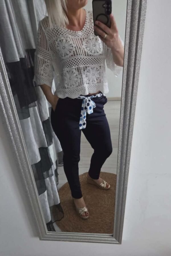 Pantalon "Liza" Marine