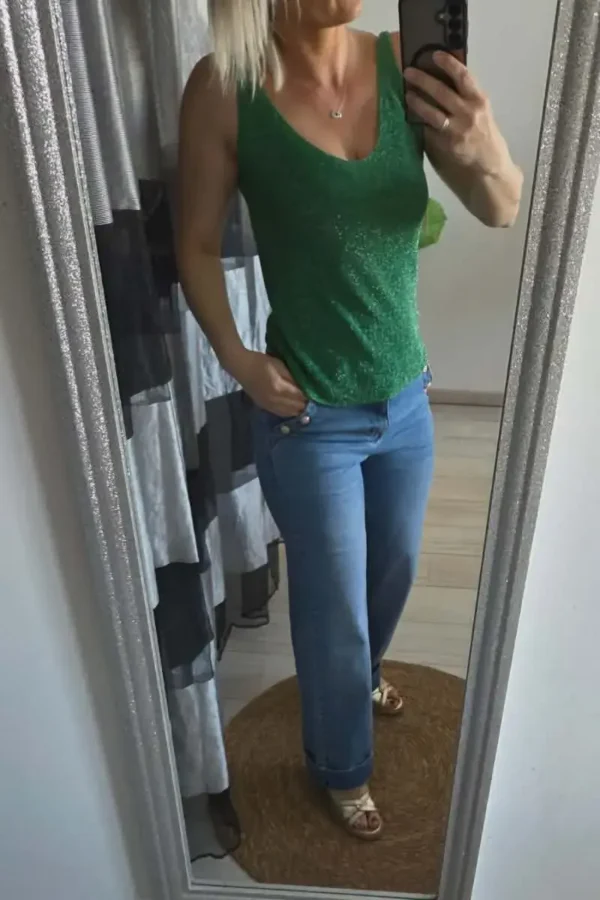 Débardeur pailleté