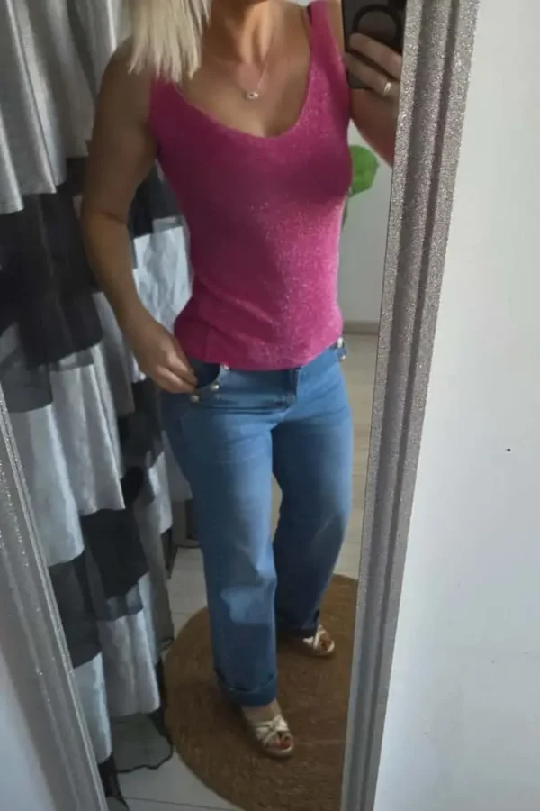 Débardeur pailleté