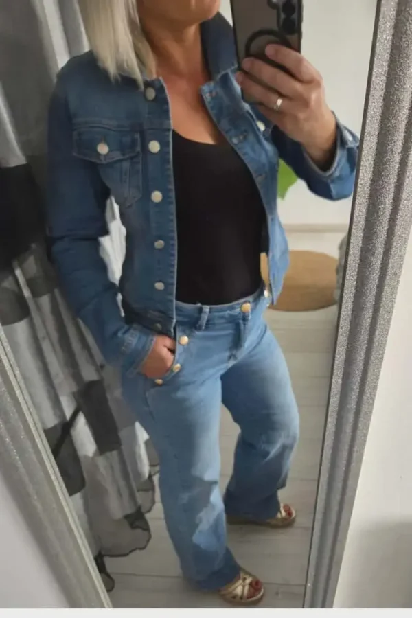 Veste en Jean "Taille s au xxl"