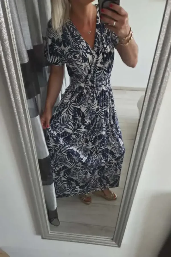 Robe Magique "Emmy" Taille 36 au 50 Marine