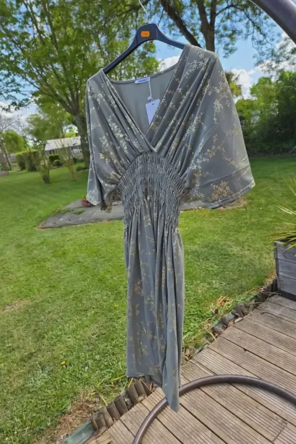 Robe Magique "Bohème"  (36 au 50) Kaki