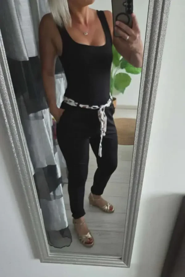 Pantalon "Liza" noir