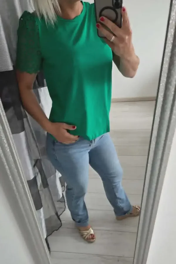T-shirt "Lola" Vert brésil