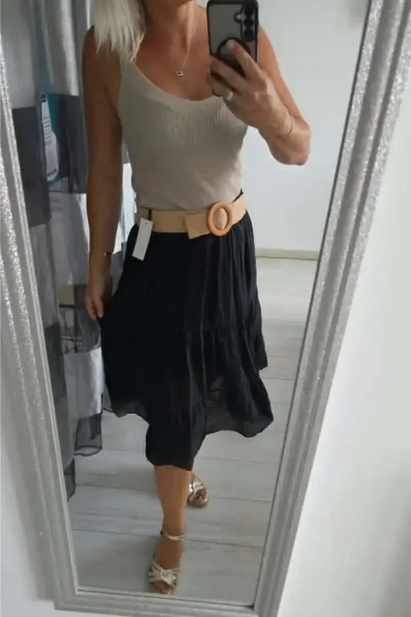 Jupe 7/8 ème "Méline"
