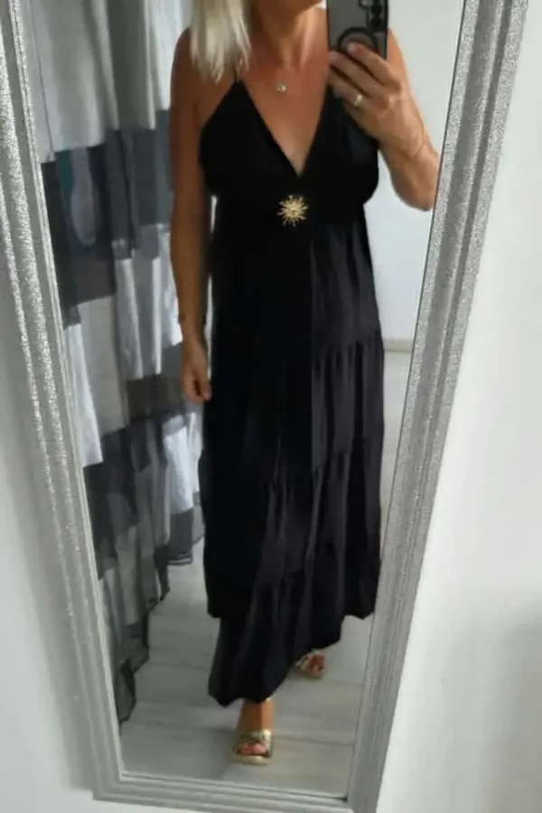 Robe "Palma" Noir