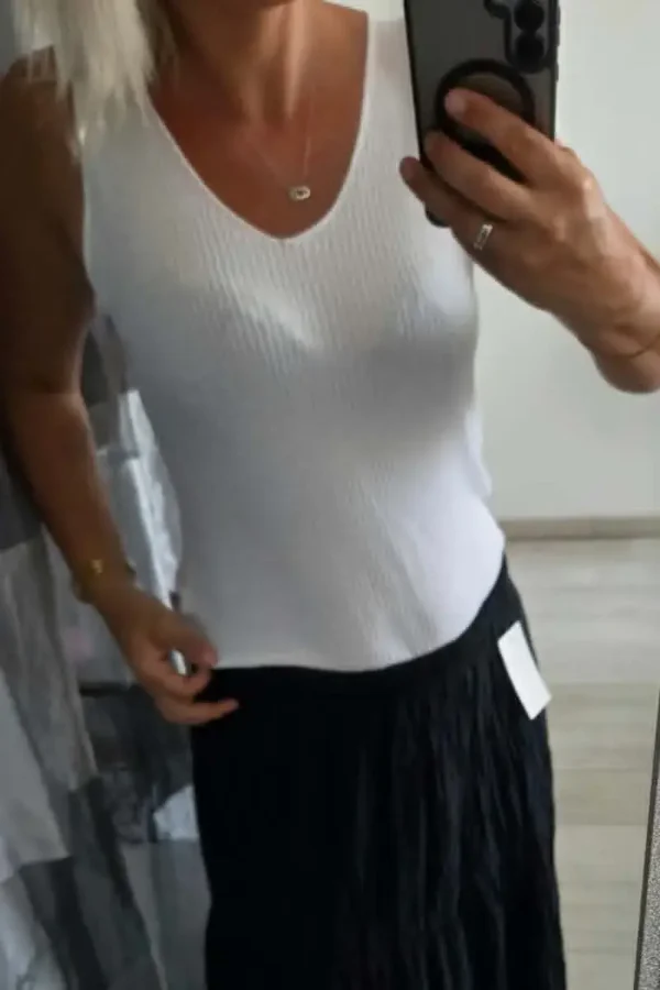 Débardeur " Nadia" blanc