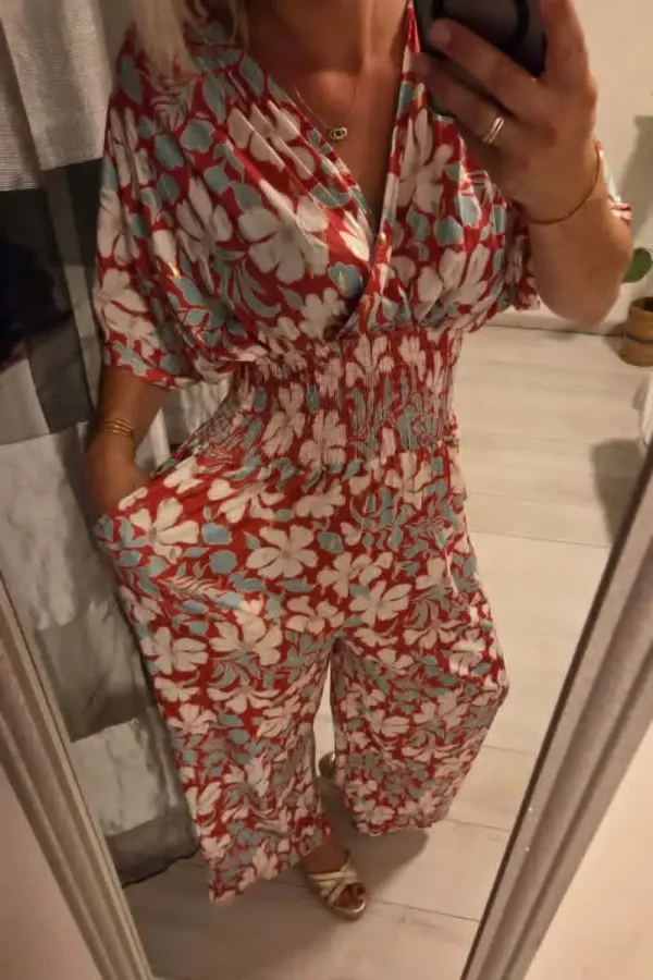 Combipantalon rose