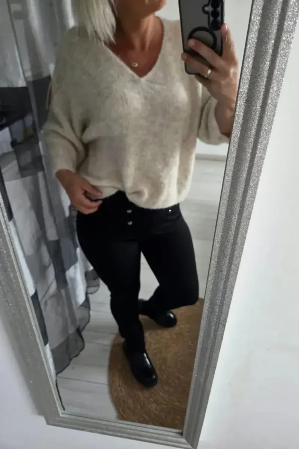 Pull "Angie" beige